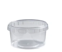 Tamper Evident Cup Ø95mm - 210cc + deksel. 500/500 p/ds.