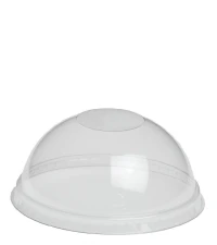 Dome deksel (PET) Ø93mm zonder opening - 1.000 st/ds.