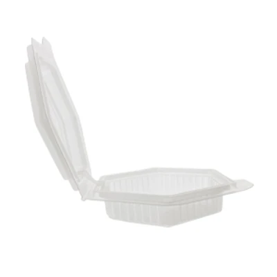 Plastic bakje 125cc Transparant 122x127x35mm - 500 st/ds.