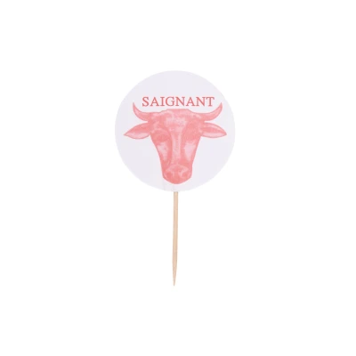 Steakmarker saignant (medium rare) - 250 st/ds.