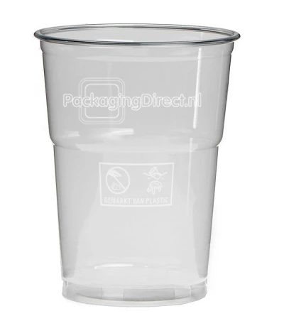 Plastic Glas Laser Graveren Pulsar Tulip (PET) 400cc (550cc max)