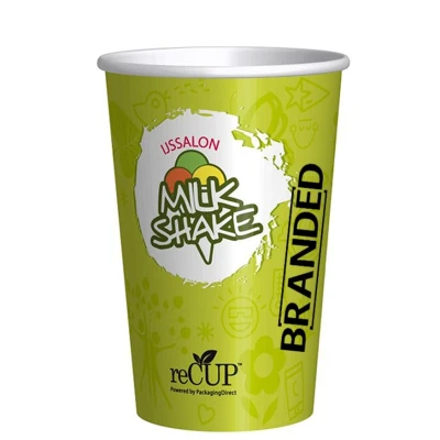 Milkshakebekers bedrukken reCUP™ 400ml/16oz