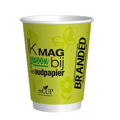 Dubbelwandige Beker bedrukken reCUP™ 300cc/12oz