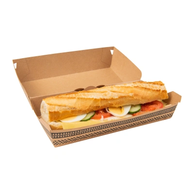 Baguettebox 210x107mm Maori - 300 st/ds.
