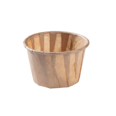 Bruine Soufflé Sausbakjes (Portiecups) Medium – 55 ml / 2oz – 5.000 stuks