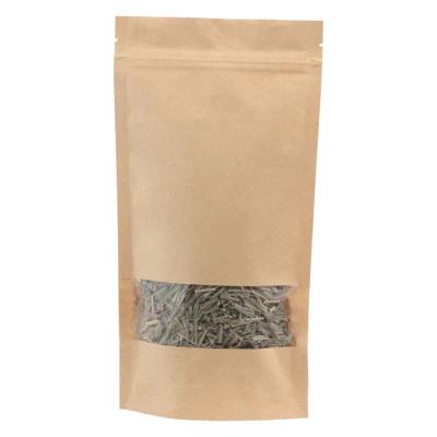 Stazak 180 + 90 x 270 mm KRAFT met venster - 1000 ml - 1.000 stuks