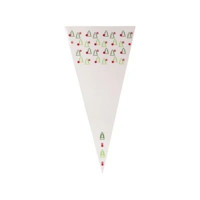 Puntzak Kerst - 180 x 370 mm - 0,5 pond - 1.000 stuks