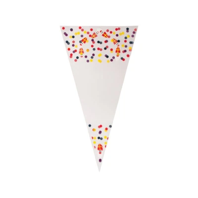 Puntzak Sinterklaas - 180 x 370 mm - 0,5 pond - 1.000 stuks