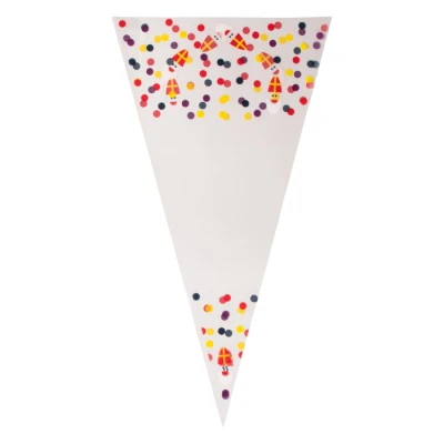 Puntzak Sinterklaas - 250 x 460 mm - 1 pond - 1.000 stuks