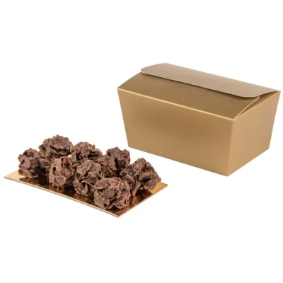 Bonbondoosje goud 1000 gram - 100 stuks