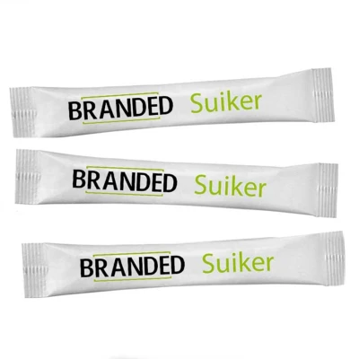Suikersticks bedrukken 4 gram (v.a. 100.000 stuks)