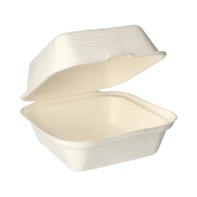 Suikerriet Hamburgerbox - 80x140x150mm - 500 st/ds