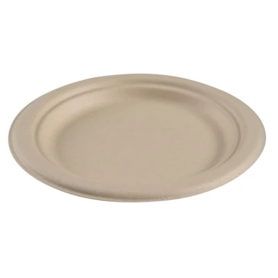 Bagastro Suikerriet Bord Rond Ø23cm - 500 stuks