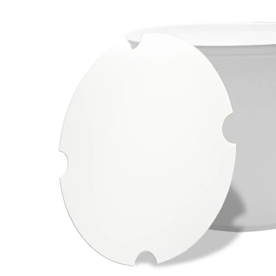Bucket Cover Wit - Karton - ø168mm - 1.000 st/ds.