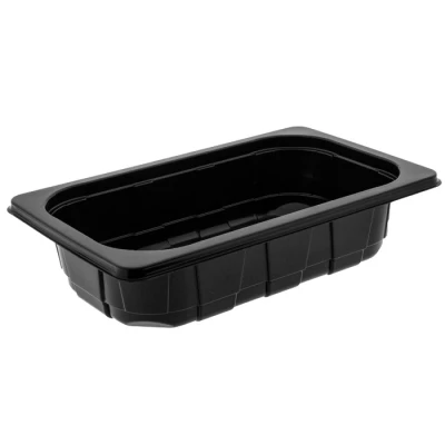 Gastro 1/4 PP Thermoform 265/60mm Zwart - 272 st/ds.