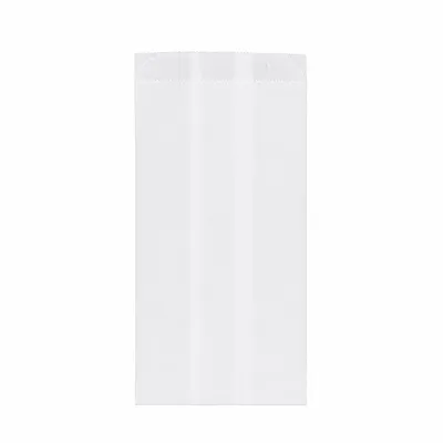 Papieren snackzak nr. 25 – Wit - 11x8x27cm – 10 kg/ds.