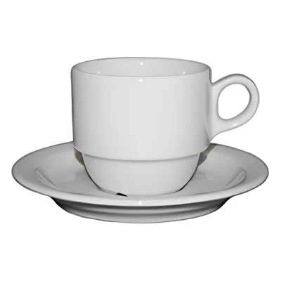 Koffiekop & Schotel Bedrukken | 160 ml | Legio