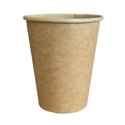 Kartonnen Kraft Koffiebeker Coffee to Go 300cc/12oz - 1.000 st/ds.