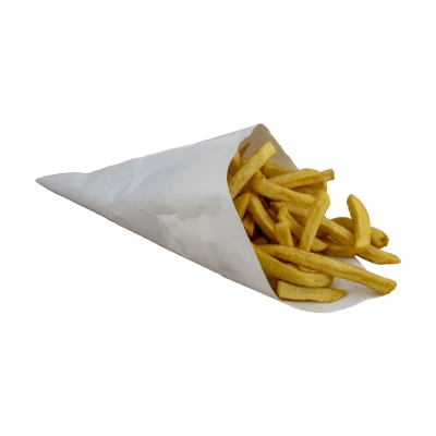 Patatzak - 100 gram - 17x17x24cm - wit - 1.000 st/ds