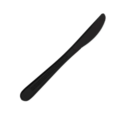 Mes Herbruikbaar 190mm Zwart PPMF - 1.000 st/ds.