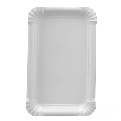 Kartonnen schaaltjes (175 x 110 mm) - wit - 1.000 st/ds