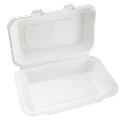 Suikerriet Lunchbox - 232x156x76 mm - wit - 500 st/ds