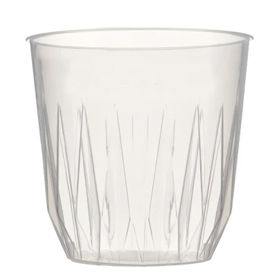 Plastic Wijnglas & Sapglas Diamond (PP) 220cc - 500 st/ds.