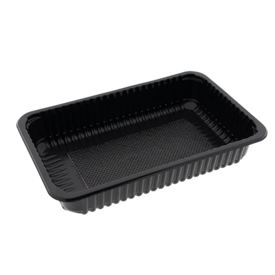Maaltijdschaal PP Zwart MP2500 - 1.152 st/ds.