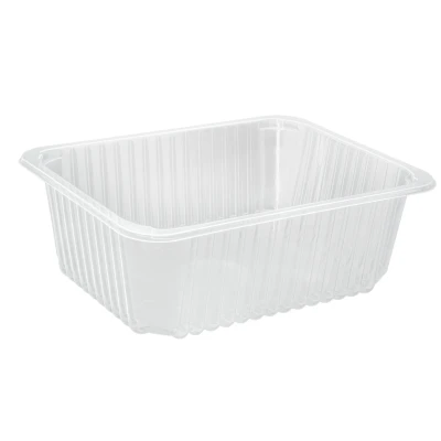 Menuschaal PP 227/80 Thermoform 1V Transparant - 294 st/ds.