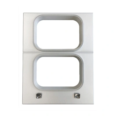 Sealraam/Inlegring 2-vaks CPET schaal 144x106mm