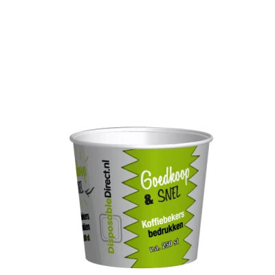 Espressobekers bedrukken Goedkoop & Snel 115cc/4oz