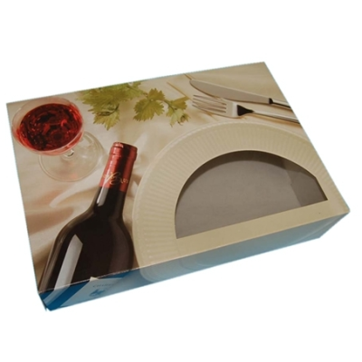 Cateringdoos Bordeaux Medium (45cm) - 10 st/ds.