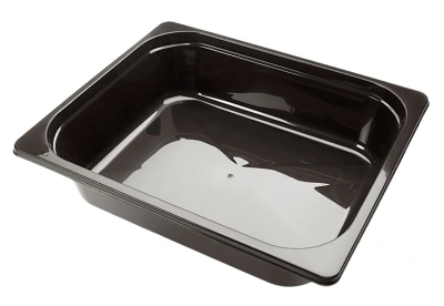 Gastro Half PP Spuitgiet 325/40mm Zwart - 120 st/ds.