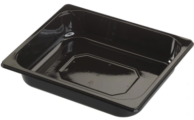 CPET Gastro Half Zwart/60mm - 80 st/ds.