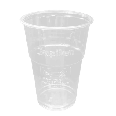 Duurzaam plastic bierglas - Jupiler - PET360® 250cc (300cc max) - 1.250 st/ds.