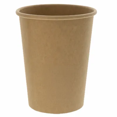Kartonnen Kraft Koffiebeker Coffee to Go 300cc/12oz - 1.000 st/ds.