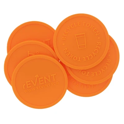 rEVENT Recycle token - 29mm - 250 st/ds.