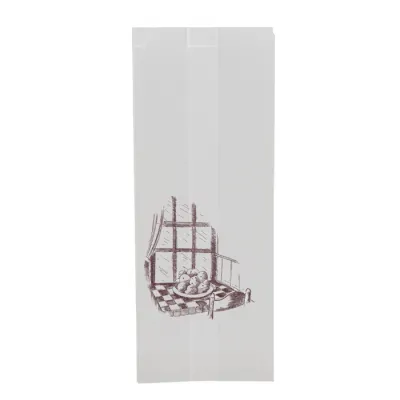 Papieren oliebollenzak 0,5 pond – zak voor oliebollen - Doos 10 kg