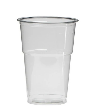 Plastic Bierglas (rPET) 250cc (300cc max) - 1.250 st/ds. (Geprint SUP-logo)