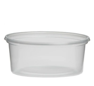 PP bakje Rond 115mm - inhoud: 350cc - 500 st/ds.