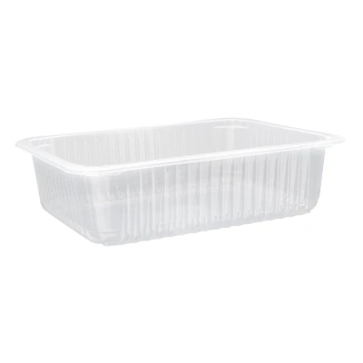 Plastic Bakje Transparant PP 227x178x60mm - 450st/ds.