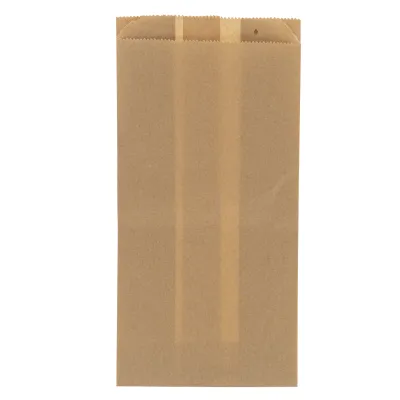 Papieren snackzak nr. 29 – Bruin - 16x10,5x37cm – 10 kg/ds.