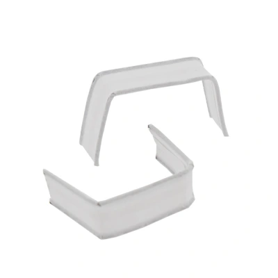 Sluitclips papier/staal - Wit - 45mm - 1.000 st/ds.